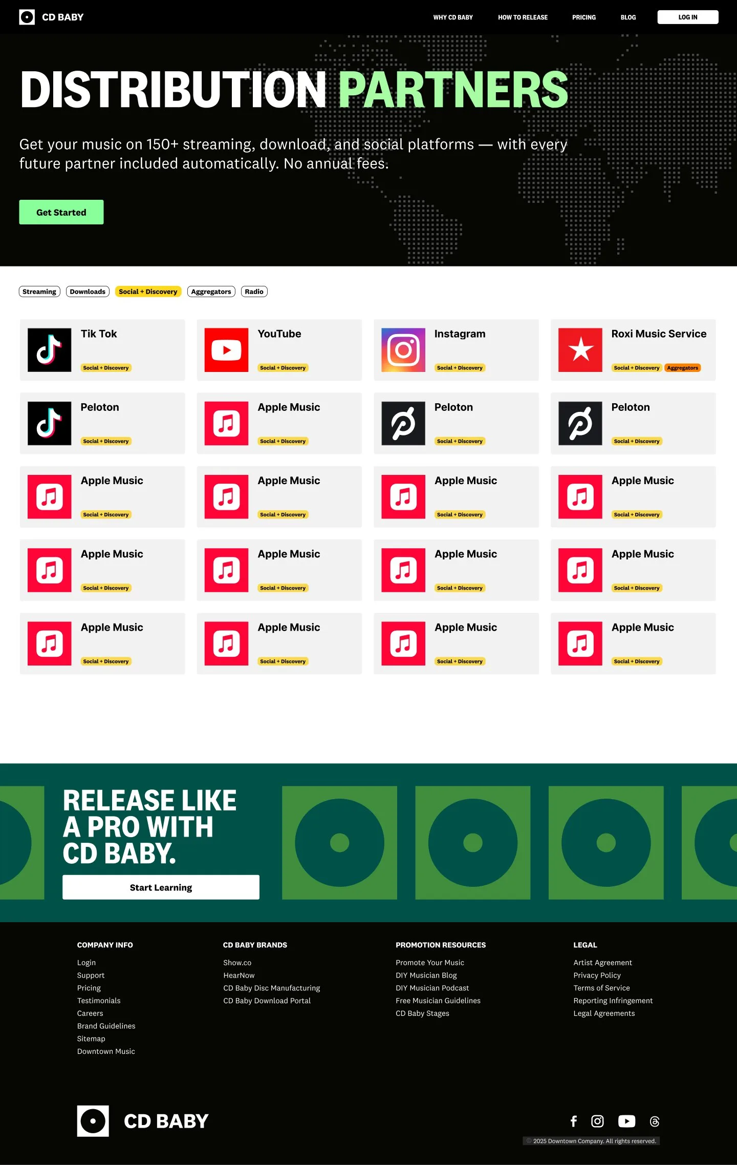 CD Baby: cdb dsps
