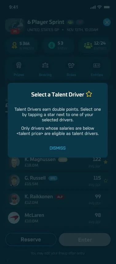 GridRival: talent