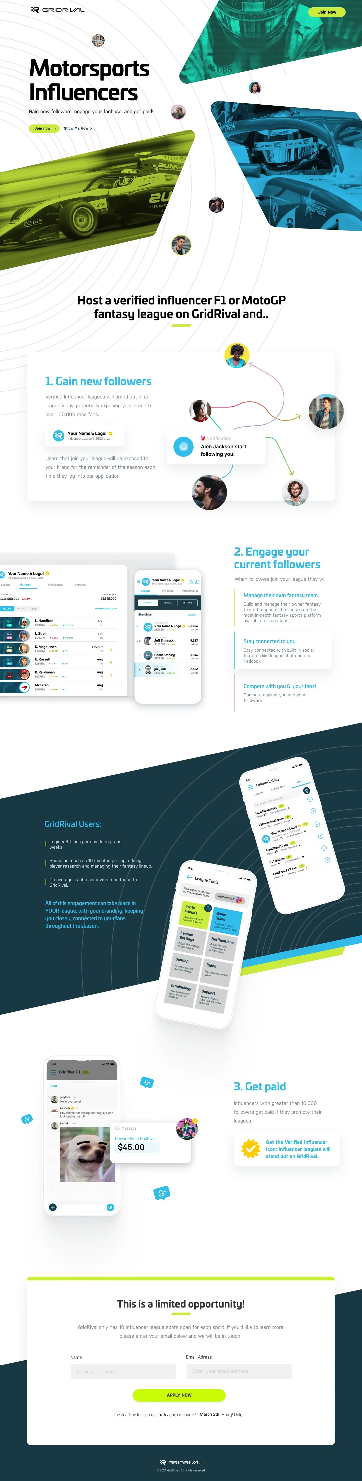 GridRival: influencer