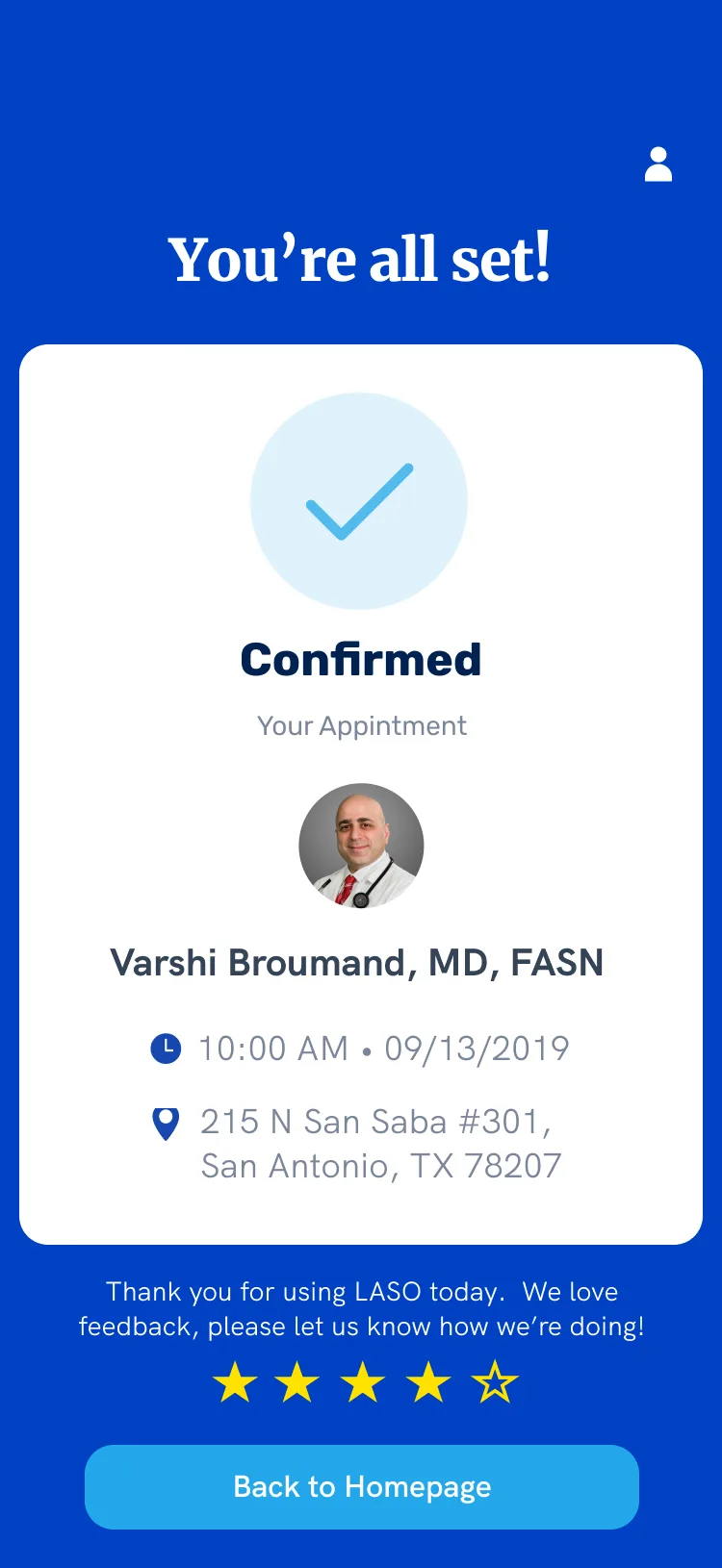 LASO Health: 10 · Confirmed