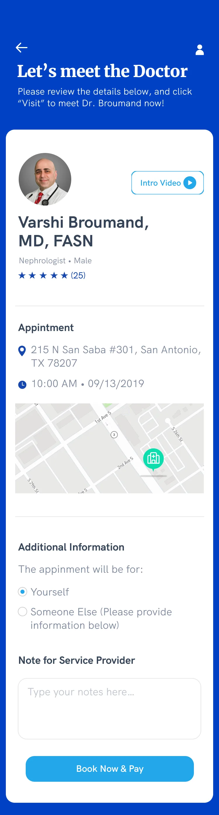 LASO Health: Doctor details