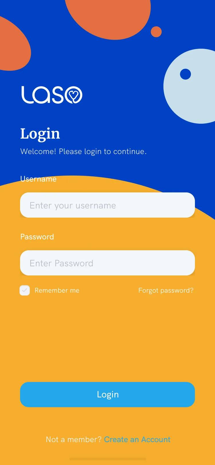 LASO Health: Log in