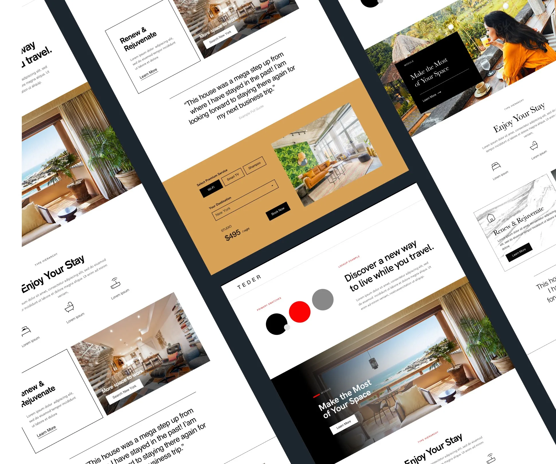 Teder: teder tiles