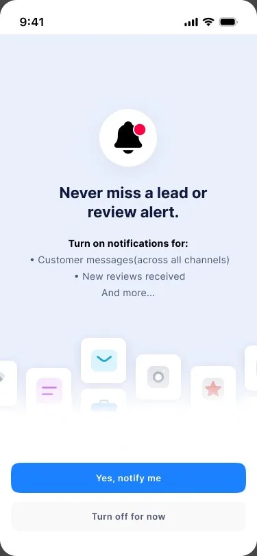Unify360: Notifprefs