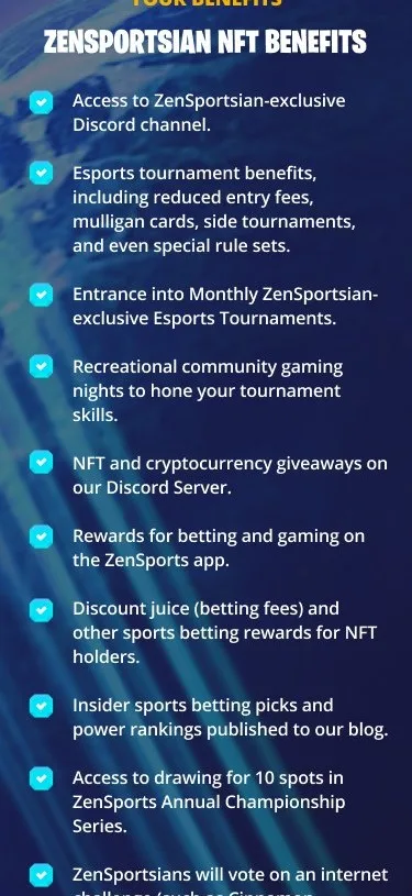ZenSports: zen nft mobile