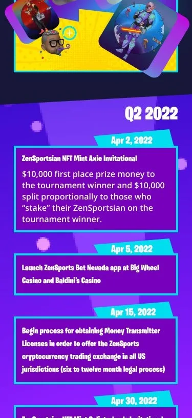 ZenSports: zen nft mobile