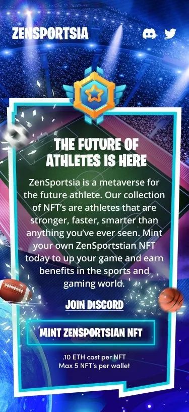 ZenSports: zen nft mobile